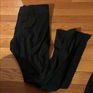 New vs pink leggings